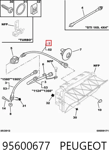 95600677 Peugeot/Citroen