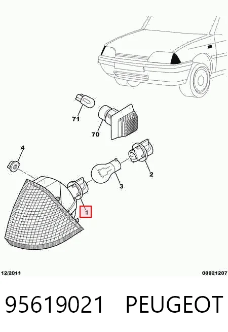 95619021 Peugeot/Citroen