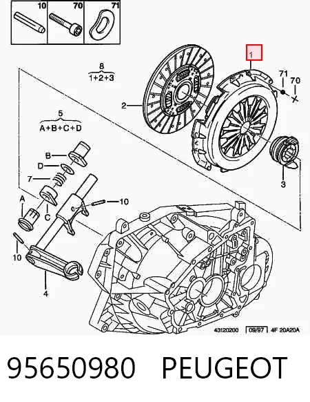 95650980 Peugeot/Citroen