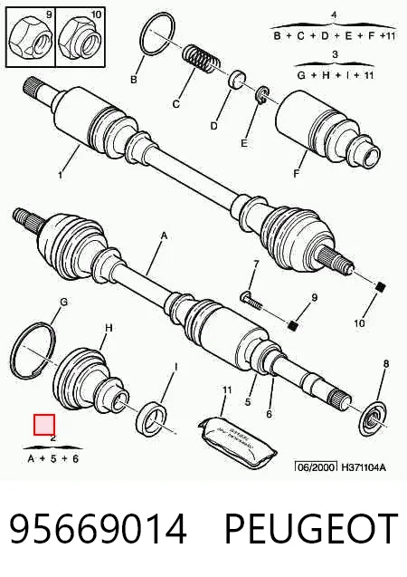 95669014 Peugeot/Citroen