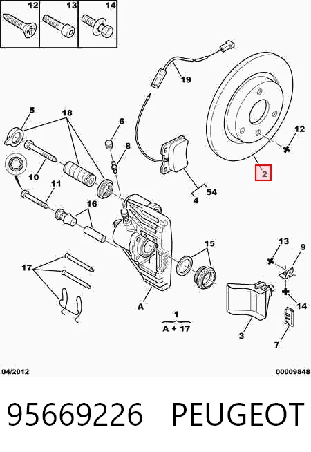 95669226 Peugeot/Citroen