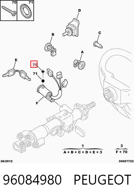 Comprar Bombín de arranque Citroen AX  ZA