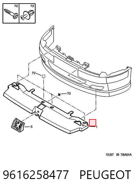 Comprar Parrilla Peugeot 406  8C