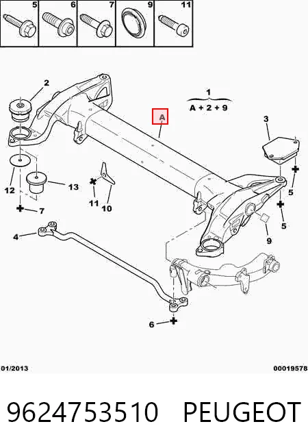 Comprar Subchasis trasero C5  DC