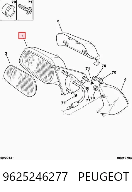Comprar Espejo de retrovisor izquierdo Citroen Xsara  N1