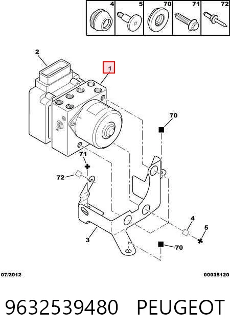 Comprar 9632539480 VAG Módulo ABS