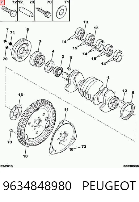 9634848980 Peugeot/Citroen