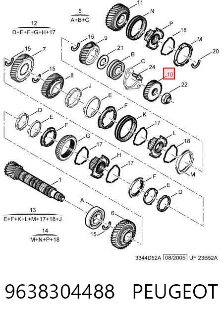 9638304488 Peugeot/Citroen