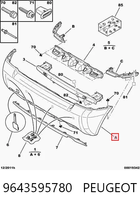 Comprar Parachoques trasero Citroen C2  JM