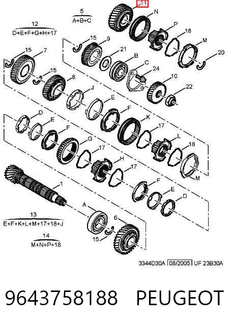 9643758188 Peugeot/Citroen