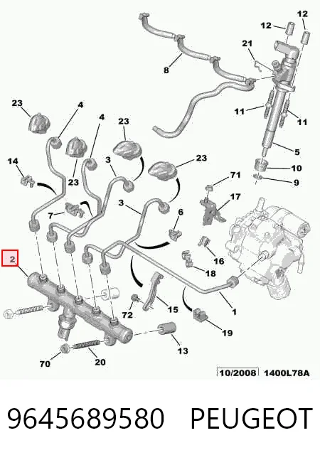 9645689580 Peugeot/Citroen