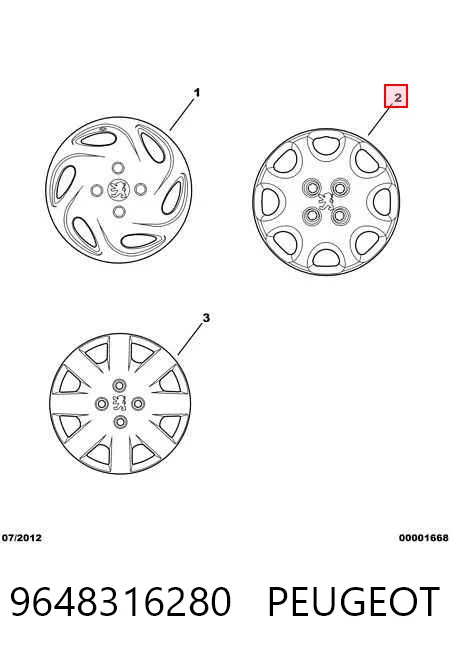 9648316280 Peugeot/Citroen