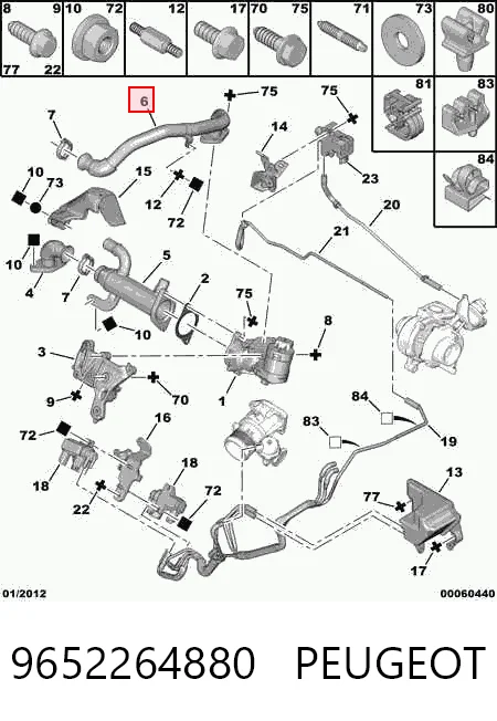 9652264880 Peugeot/Citroen
