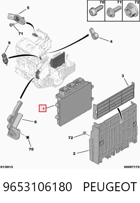 Unidad de control del motor  Citroen C3 I hatchback (FC) (2002 - 2009) precio, desde 133,58 EUR