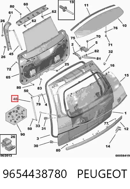 9654438780 Peugeot/Citroen