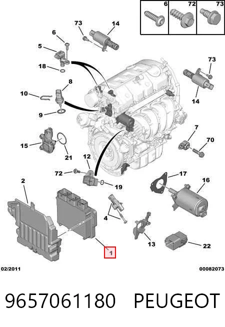  ECU Citroen Berlingo 