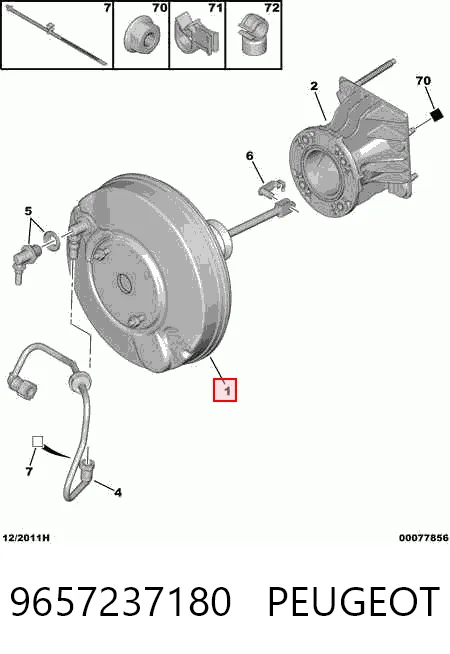 Comprar Servofreno Peugeot 407 SW 6E