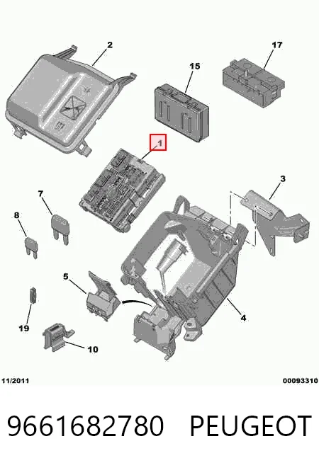 Caja fusibles Citroen Jumpy II bus (2007 - 2016) precio, desde 63,52 EUR