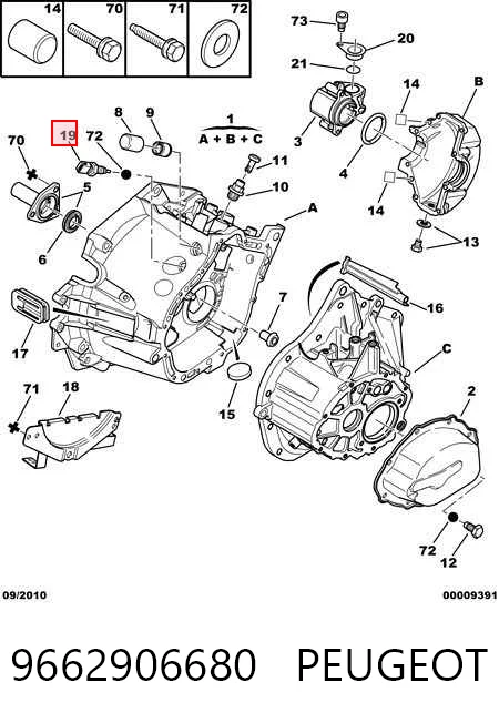 9662906680 Peugeot/Citroen