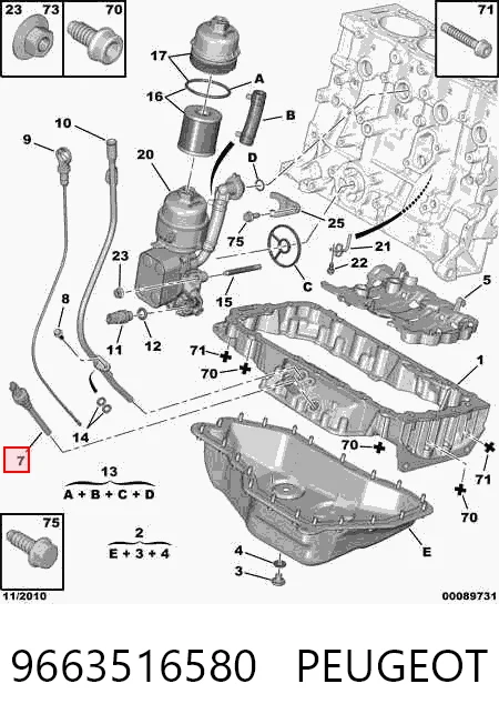 Sensor de aceite Fiat/Alfa/Lancia 9663516580 precio, desde 23,87 EUR