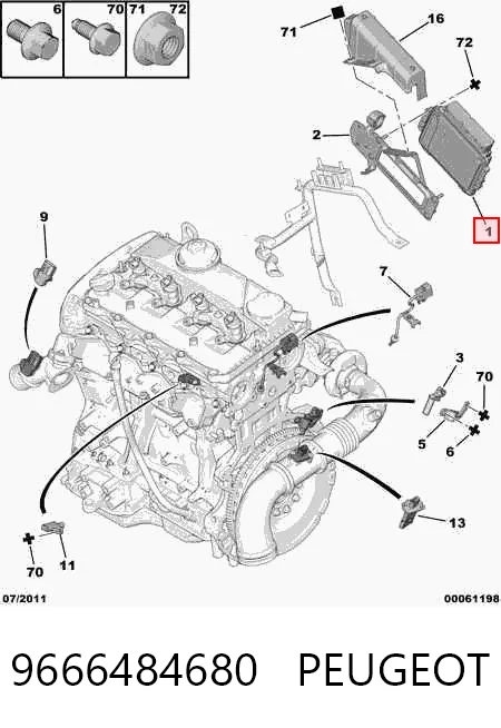 9666484680 Peugeot/Citroen
