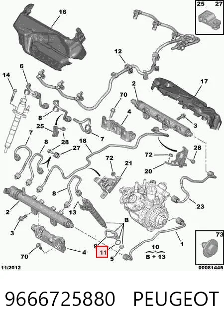 9666725880 Peugeot/Citroen
