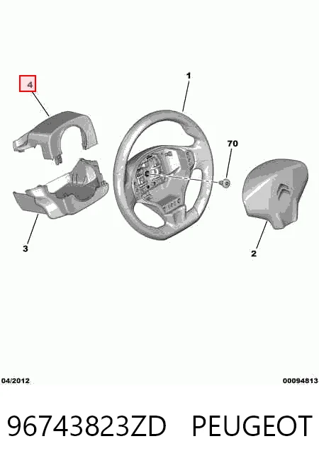 96743823ZD Peugeot/Citroen