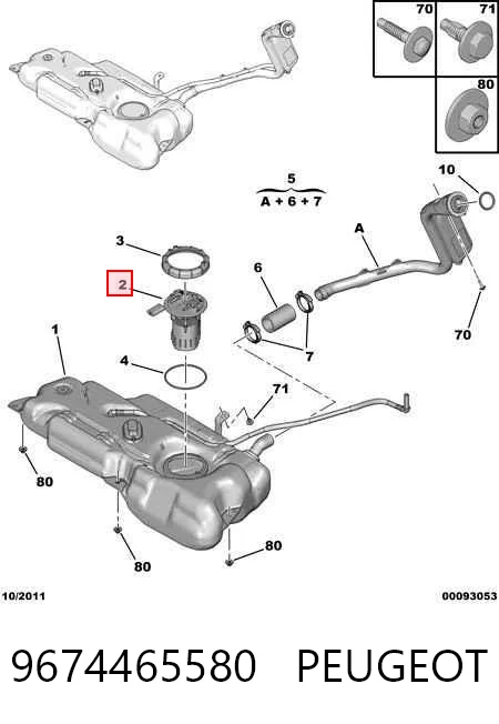 9674465580 Peugeot/Citroen