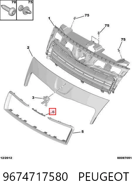 9674717580 Peugeot/Citroen