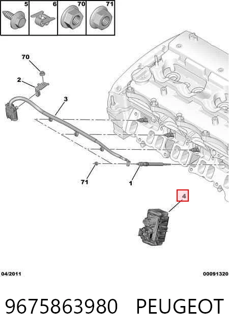 9675863980 Peugeot/Citroen