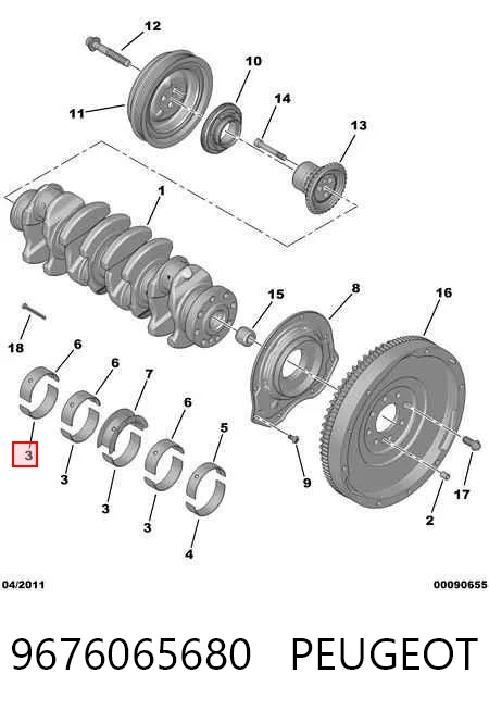 9676065680 Peugeot/Citroen