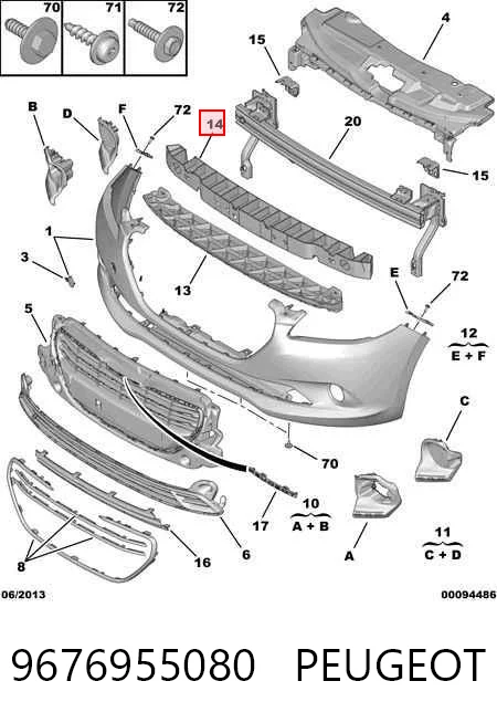 9676955080 Peugeot/Citroen