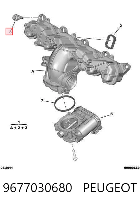 9677030680 Peugeot/Citroen