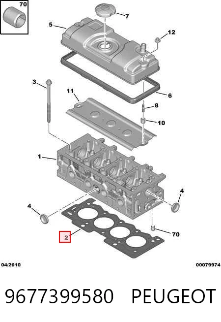 Empaque de culata Peugeot 206  familiar comprar en España