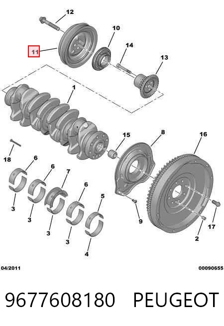 Comprar La polea del cigüeñal Boxer  250
