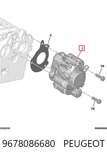9678086680 Peugeot/Citroen