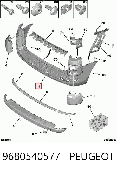 Comprar Parachoques trasero Citroen C4 GRAND PICASSO I UA