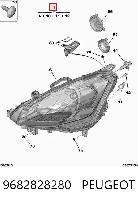 Faro Citroen Berlingo furgoneta (B9) (2008 - 2018) precio, desde 143,75 EUR