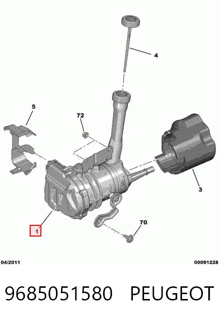 Comprar Bomba de dirección Citroen C4 GRAND PICASSO I UA