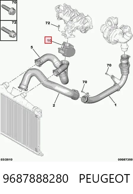 9687888280 Peugeot/Citroen