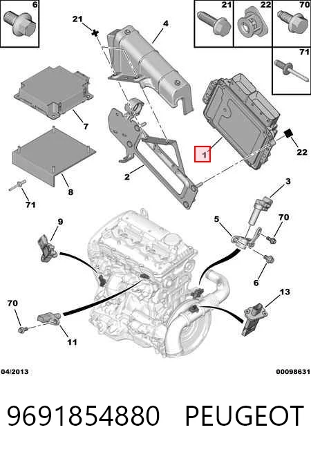 9691854880 Peugeot/Citroen