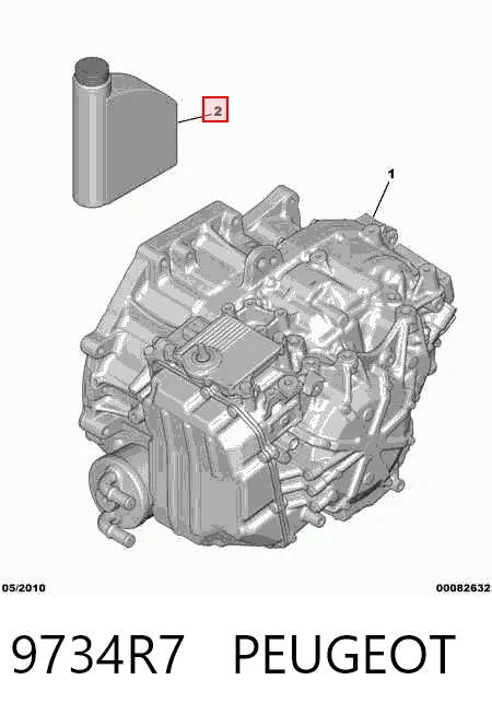 9734R7 Peugeot/Citroen