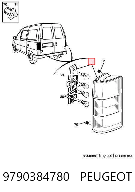 9790384780 Peugeot/Citroen
