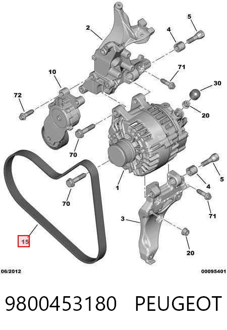 9800453180 Peugeot/Citroen