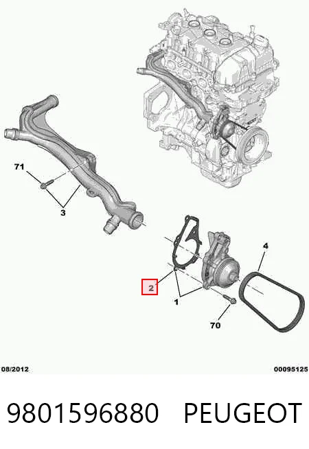9801596880 Peugeot/Citroen