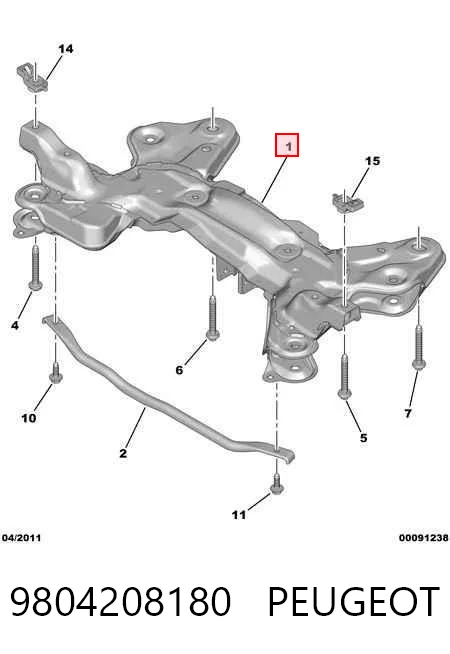 9804208180 Peugeot/Citroen