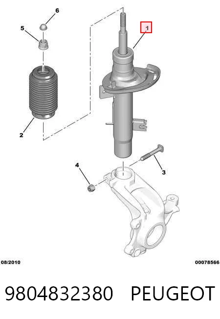 9804832380 Peugeot/Citroen