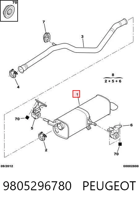 9805296780 Peugeot/Citroen