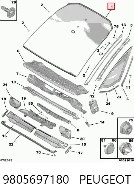 9805697180 Peugeot/Citroen