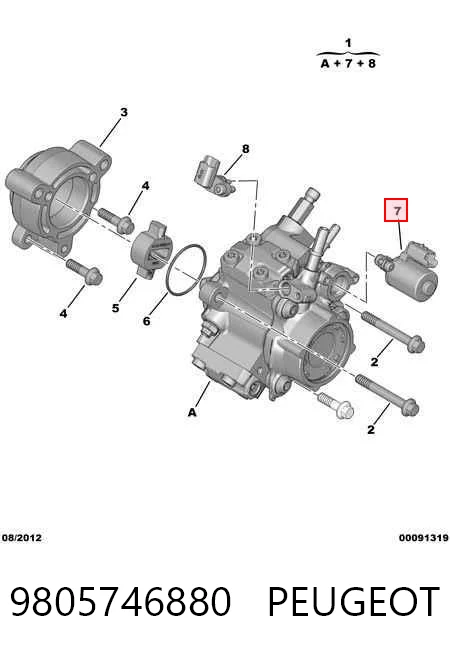 9805746880 Peugeot/Citroen